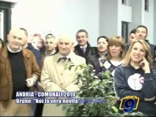 ANDRIA | Comunali 2010 | Giovanna Bruno: "Noi la vera novita'"
