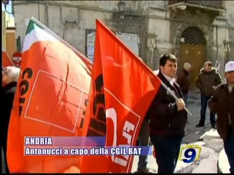ANDRIA | Antonucci a capo della CGIL BAT