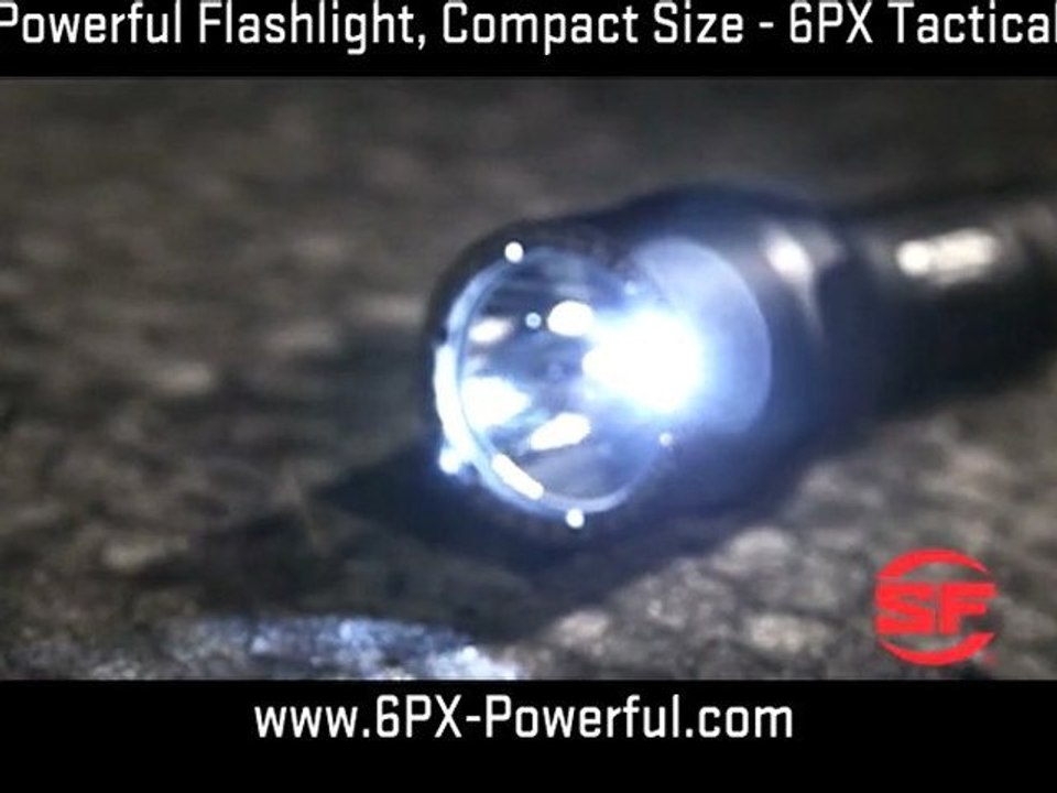Most Powerful Tactical Flashlight – 6PX Tactical