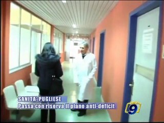 SANITA' PUGLIESE | Passa con riserva il piano anti-deficit