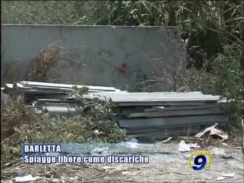 BARLETTA | Spiagge libere come discariche