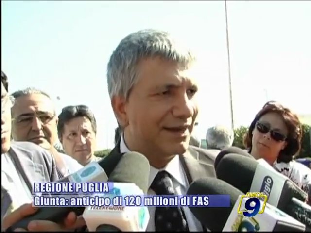Video REGIONE PUGLIA | Giunta: anticipo di 120 milioni di FAS