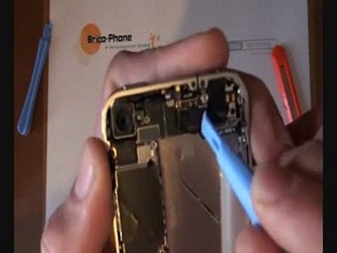 Changement ecran lcd + vitre iphone 4