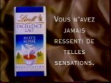 Publicité Excellence Lait De Lindt 1996