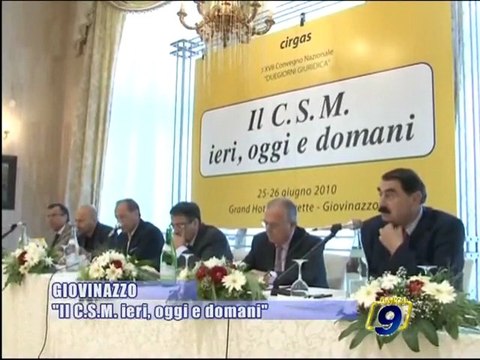 GIOVINAZZO | Il C.S.M oggi, ieri e domani