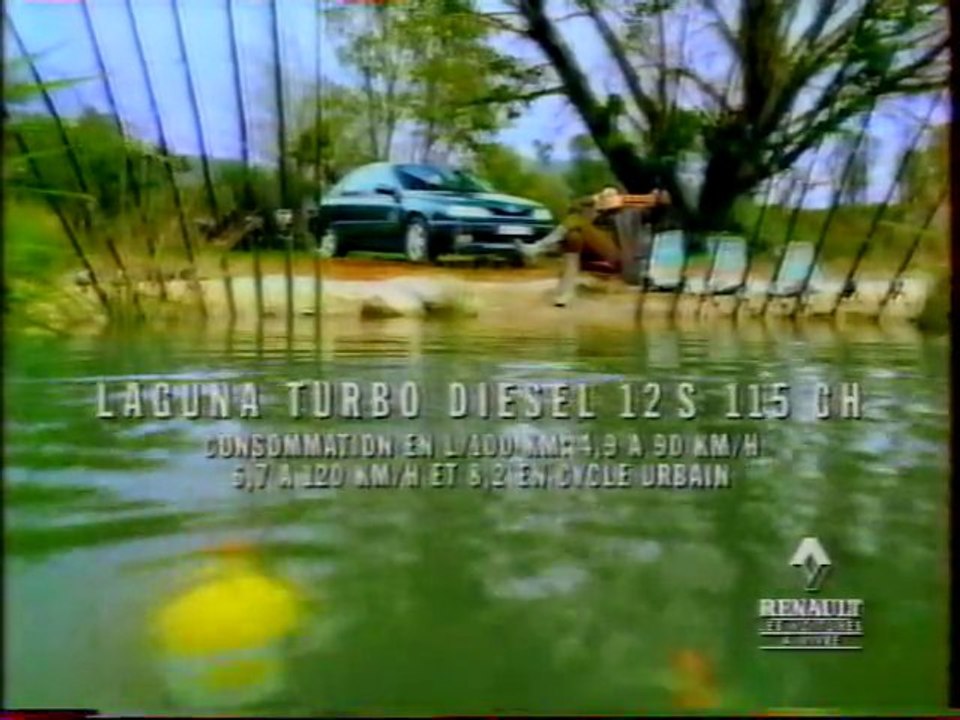 Publicité Laguna Turbo Diesel Renault 1996