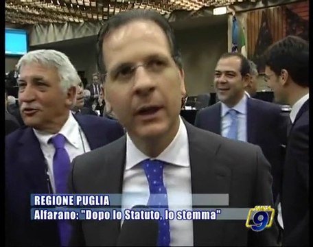 REGIONE PUGLIA | Alfarano: Dopo lo Statuto, lo stemma