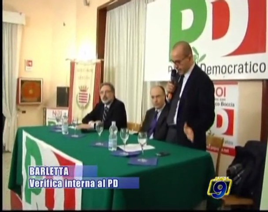 BARLETTA | Verifica interna al PD