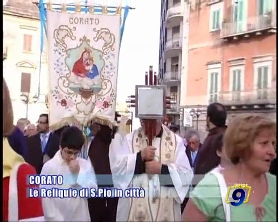 CORATO | Le Reliquie di San Pio in Città