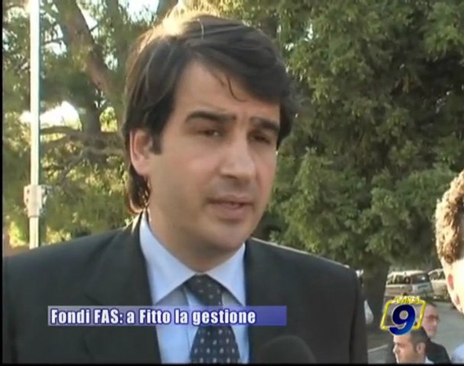 FONDI FAS | A Fitto la gestione