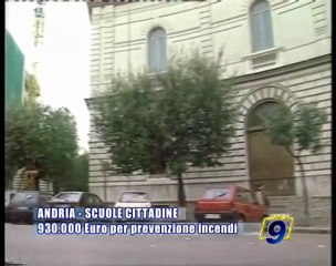 ANDRIA | Scuole cittadine: 930.000 euro per la prevenzione degli incendi