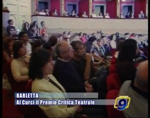 BARLETTA | Al Curci il Premio Critica Teatrale