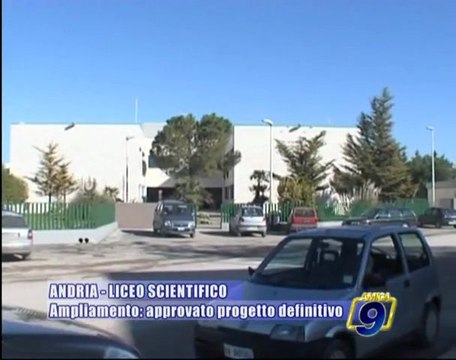 ANDRIA | Ampliamento Liceo Scientifico: approvato il progetto definitivo