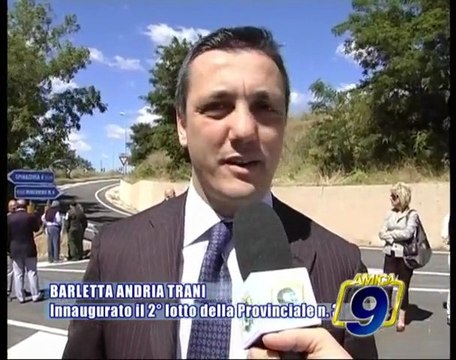 BARLETTA - ANDRIA -TRANI | Inaugurato il secondo lotto della Strada Provinciale n.3