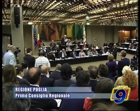 PUGLIA | Primo Consiglio Regionale
