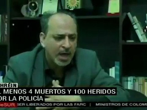 Represión policial deja cuatro muertos durante protestas antigubernamentales en Bahréin