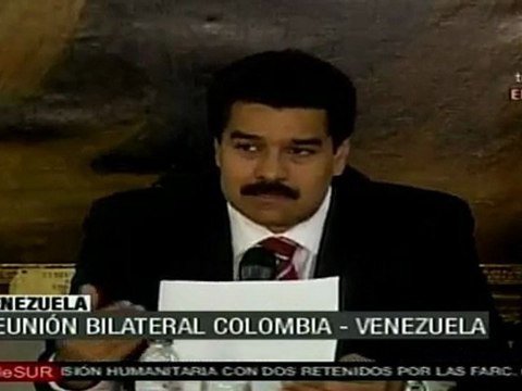 Cancilleres de Colombia y Venezuela revisan acuerdos políticos, de seguridad y comercio