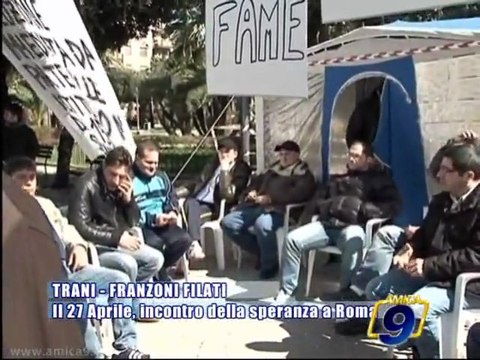 TRANI - FRANZONI FILATI | Il 27 aprile incontro della speranza a Roma