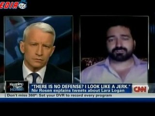 Anderson Cooper VS Nir Rosen On Lara Logan