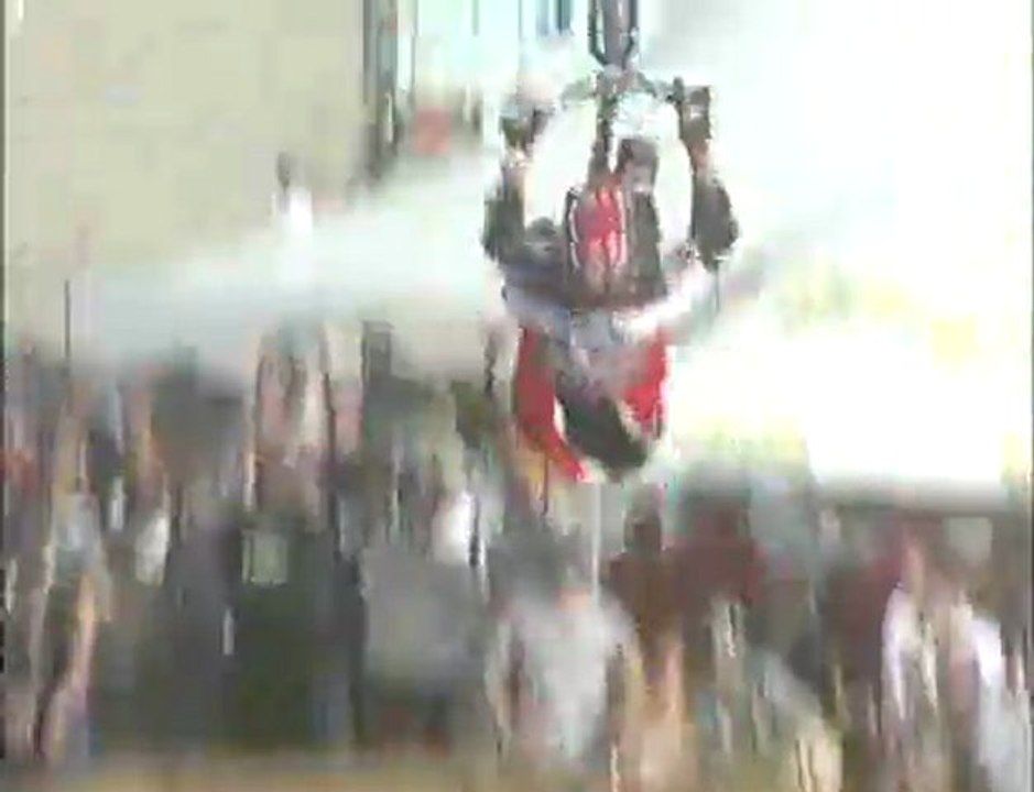 Sick bar spin backflip