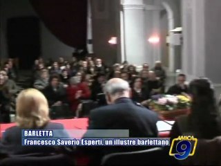 BARLETTA | Francesco Saverio Esperti, un illustre barlettano