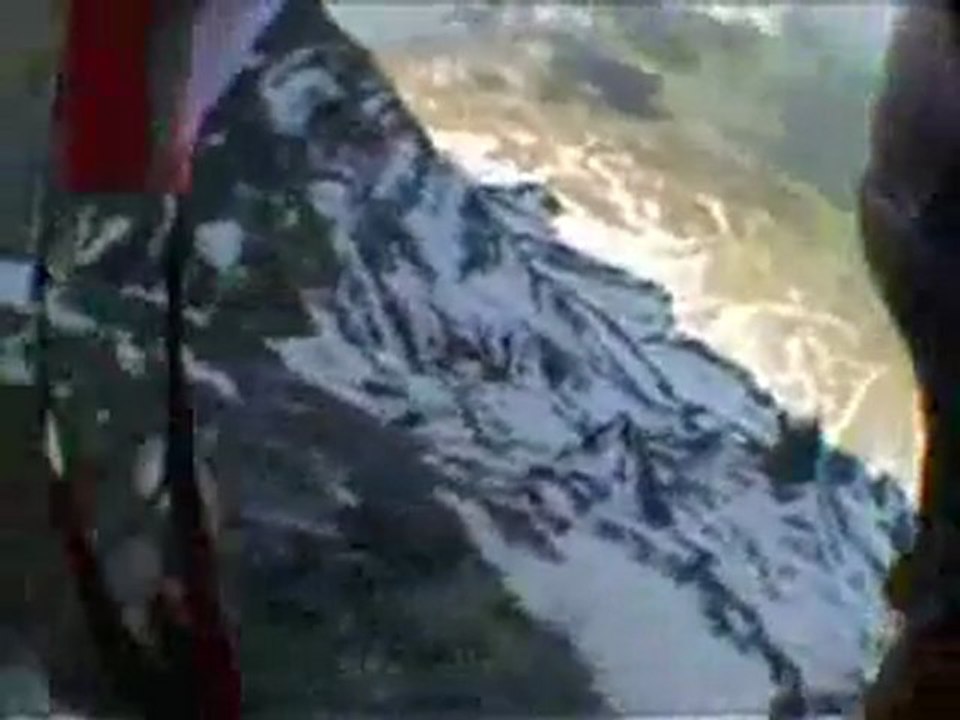 Ski Gliding at Mount Eiger