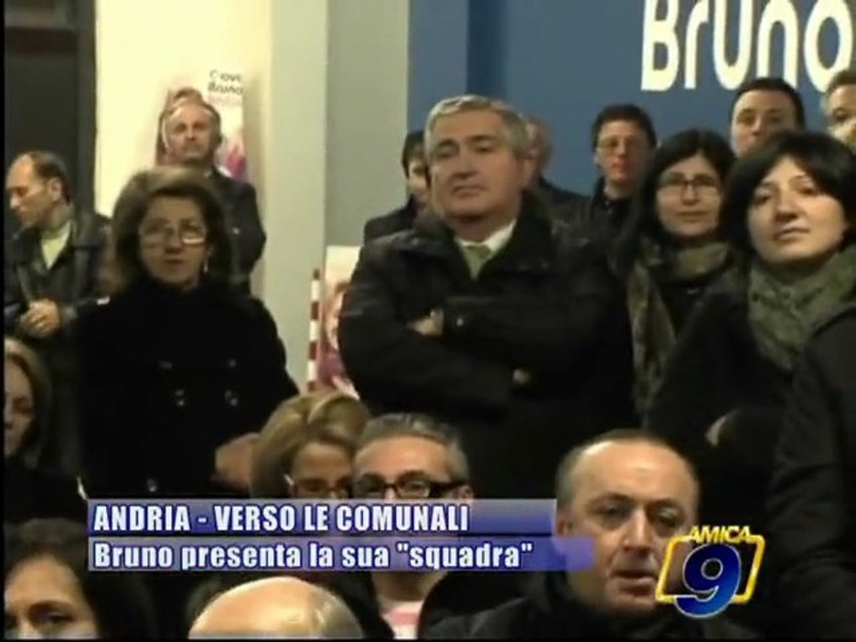 ANDRIA | Comunali 2010 | Giovanna Bruno presenta la sua "squadra"