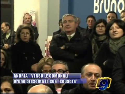 ANDRIA | Comunali 2010 | Giovanna Bruno presenta la sua squadra