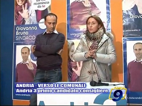 ANDRIA | Comunali 2010. Andria 3, presentato primo candidato consigliere