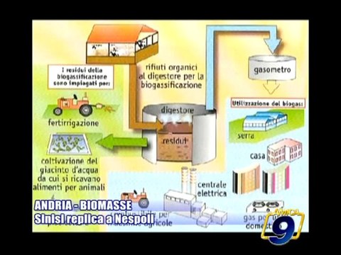 ANDRIA | BIOMASSE, Sinisi replica a Nespoli