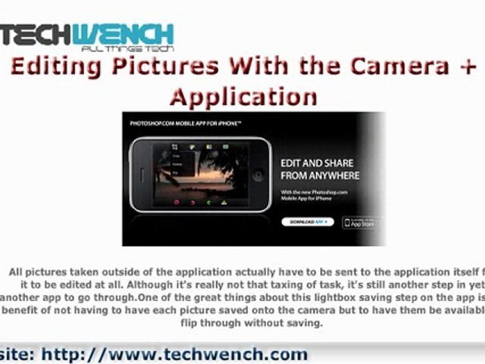 Editing For Your Photos From Camera