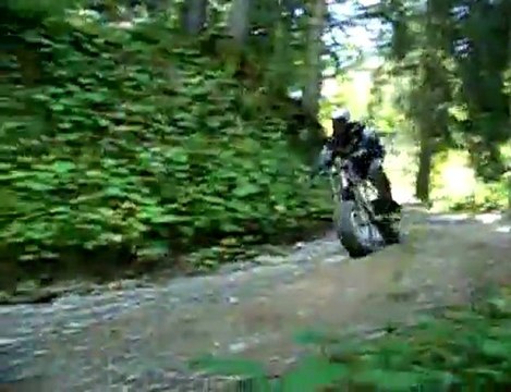 SNOWSCOOT RIDERS PLAYING DIRT MONSTER IN CRANS MONTANA