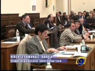 Download Video: ANDRIA | Sfiducia a Zaccaro, interviene Liso