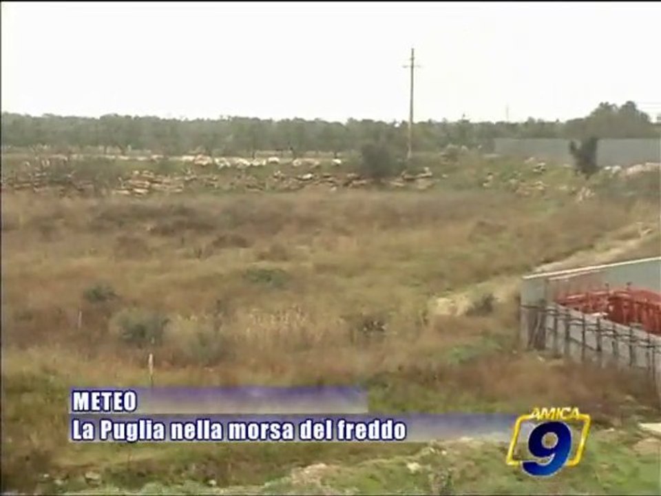 La Puglia nella morsa del freddo