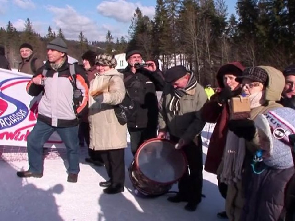 Abfahrtslauf im Priesterrock