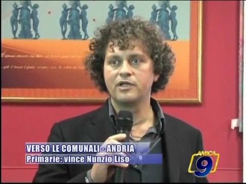 PRIMARIE ANDRIA. E' Nunzio Liso il candidato sindaco del centrosinistra