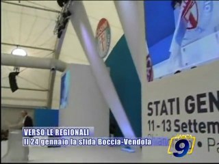 REGIONALI PUGLIA 2010. Il 24 Gennaio la sfida Vendola - Boccia