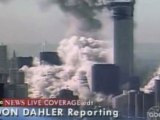 Second explosion plume after South Tower collapses