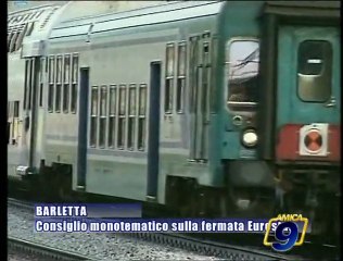 BARLETTA. Consiglio monotematico sulla fermata Eurostar