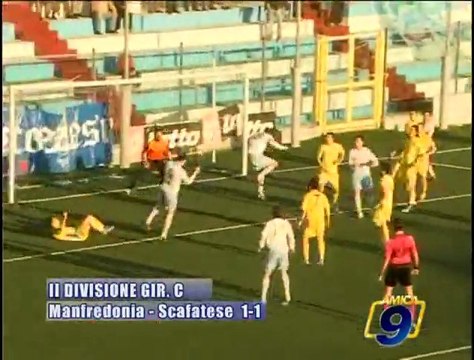 MANFREDONIA - SCAFATESE 1-1 Seconda Divisione Girone C