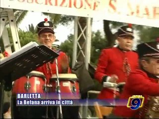 BARLETTA. La befana arriva in citta'