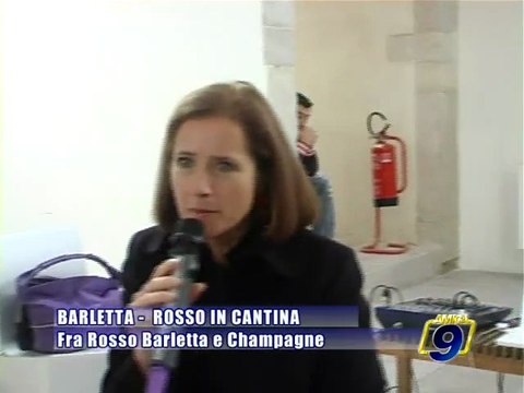 BARLETTA. Rosso in Cantina, fra Rosso Barletta e Champagne