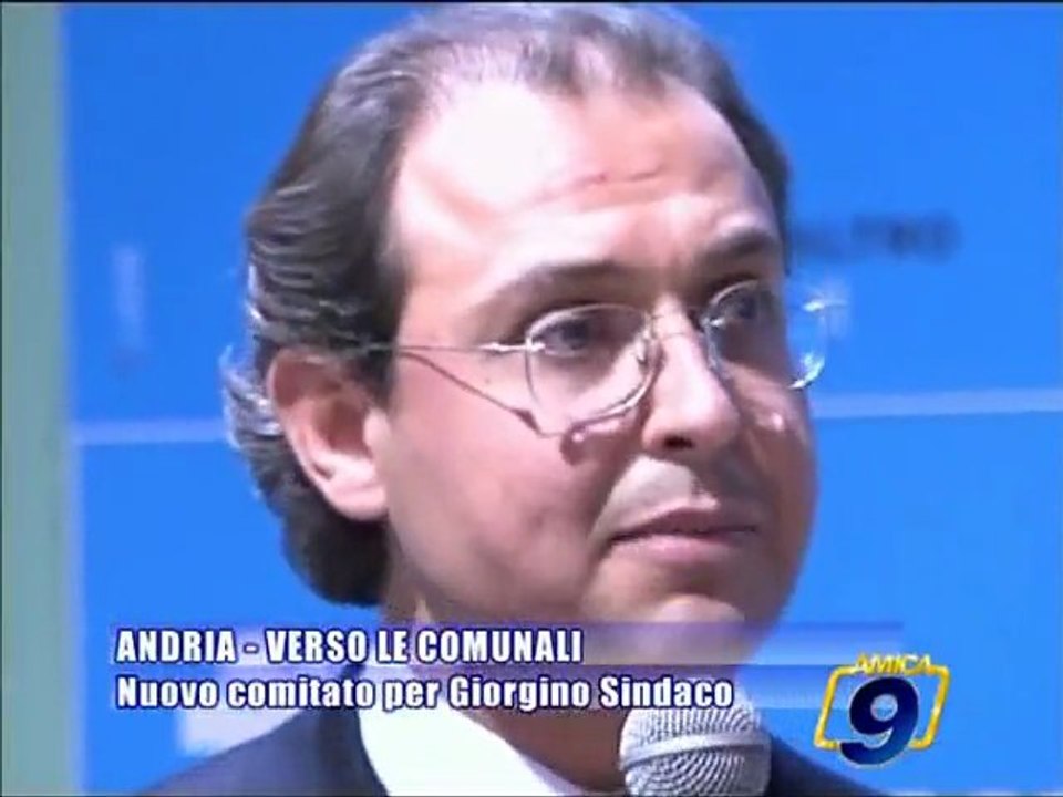 ANDRIA. Verso le comunali, inaugurato nuovo comitato per Giorgino Sindaco
