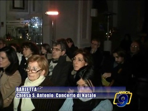 BARLETTA. Chiesa S. Antonio: concerto di Natale