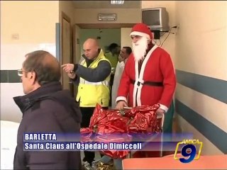 BARLETTA. Santa Claus all'Ospedale Dimiccoli