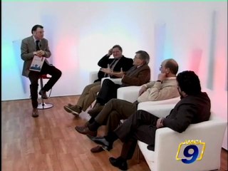 QUALCOSA IN COMUNE. Ospiti della puntata: Pompeo Camero, assessore provinciale; Antonio Faconda, esperto FP; Nicola Signorile, sindacalista; Ettore Bergamaschi, imprenditore;