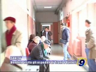 Tải video: SANITA'. Nichi Vendola visita gli ospedali di Trani e Barletta