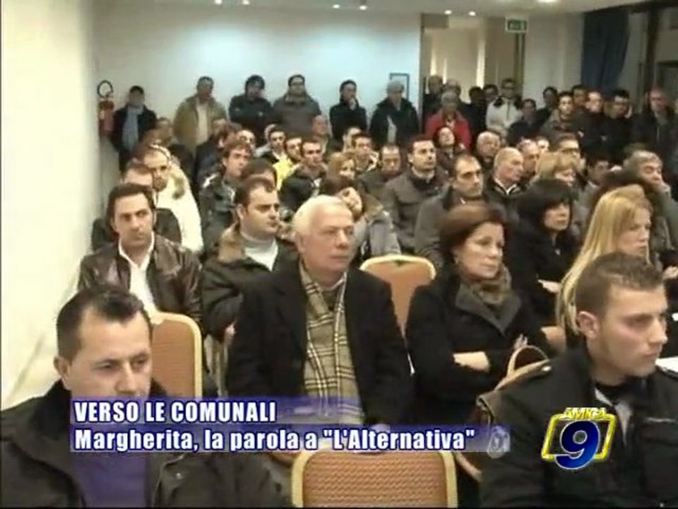 MARGHERITA DI SAVOIA . Verso le comunali, la parola a"L'Alternativa"