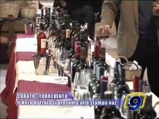 CORATO - TORREVENTO. Il Nero di Troia si presenta alla stampa nazionale