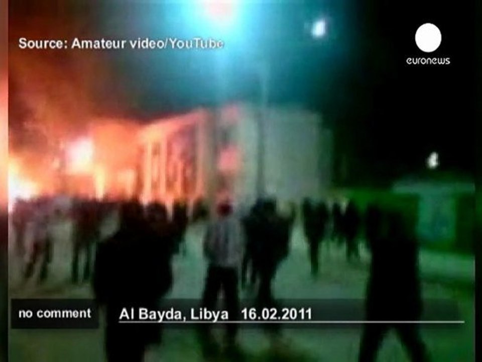 Libye: violents affrontements à Benghazi - no comment